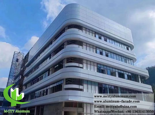 Good price 3.0mm Thickness PVDF Coated Aluminum Cladding Panel with Customizable Design for Metal Wall Cladding online