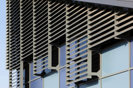 Good price Aluminum sun louver Aerofoil profile aluminum louver for window facade online