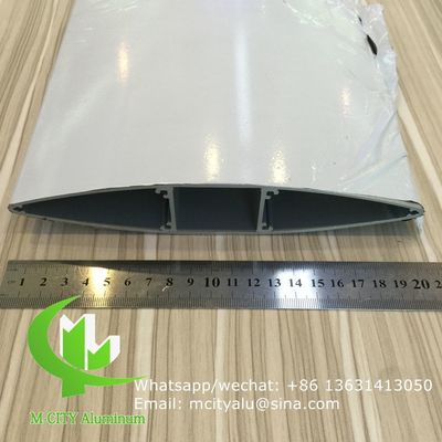 Good price 200mm China aluminium louvres supplier for building decoration as per architect design online