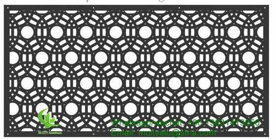 Good price Powder Coated Custom Design Perforated Aluminum Panel 1000x2000mm for Facade and Decorative Screen online