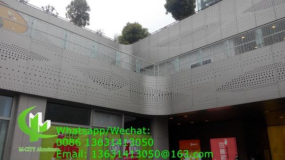 Good price Powder Coated Perforated Aluminum Panel with Custom Design for Facade and Screen Applications in 1.5-10mm Thickness online