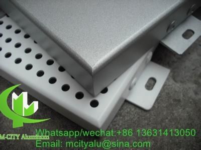 Good price Custom Made Powder Coated Aluminum Cladding Panel with Perforated Hole for Facade Curtain Wall online