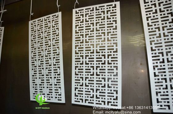 Good price Powder Coated Aluminum Laser Cut Panel with Custom RAL Colors for Facade Cladding in 1000x2000mm Size online