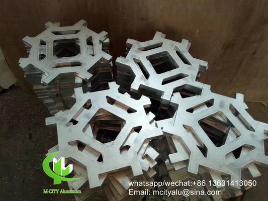 Good price CNC Carved 2.5mm Thickness Powder Coated Perforated Aluminum Cladding Panel for Facade online