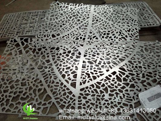 Good price 3mm Powder Coated Perforated Aluminum Panel with Custom RAL Colors for Facade Cladding online
