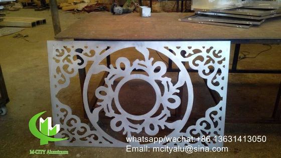 Good price Powder Coated Perforated Aluminum Panel with Custom Patterns for Facade Cladding in 1000x2000mm online