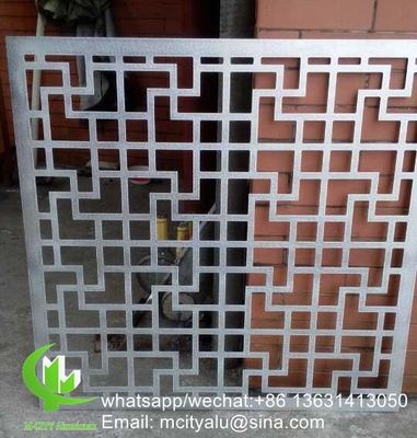 Good price 2mm Laser Cut Aluminum Facade Panel with Custom Patterns for Home Decoration online
