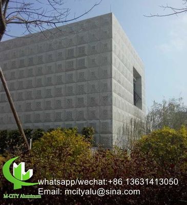 Good price Powder Coated Aluminum Engraved Panel with Custom RAL Colors and CNC Cutting for Curtain Wall Decoration online