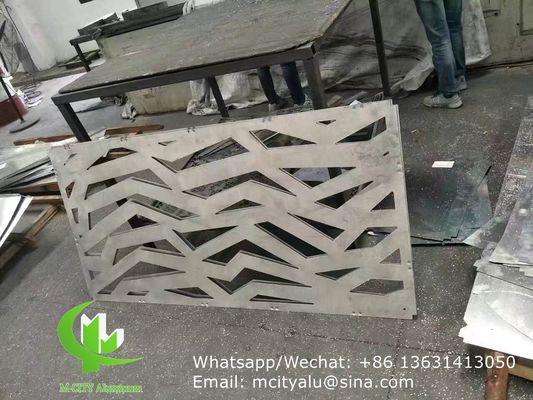 Good price 3mm Thick Powder Coated Perforated Aluminum Panel for Facade Cladding with Custom Patterns online