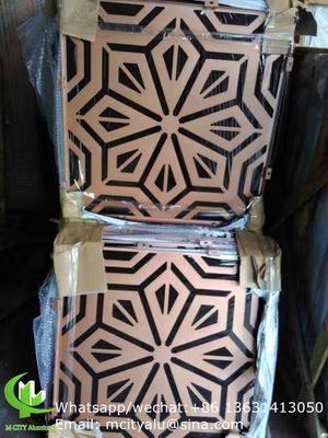 Good price 2.5mm Thickness Powder Coated Aluminum Facade Panel with Custom Patterns for Curtain Wall Decoration online