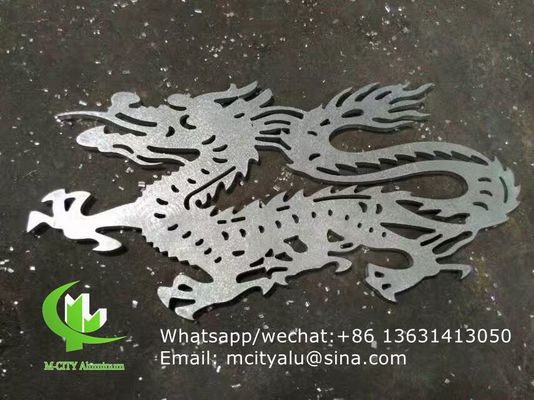 Good price 2.5mm Thickness Powder Coated Aluminum Veneer Sheet for Facade Cladding with Customizable Patterns online