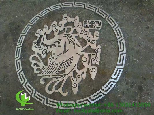 Good price 2.5mm Thickness Powder Coated Aluminum Veneer Sheet for Custom Pattern Facade Cladding and Curtain Wall Decoration online