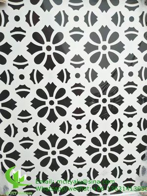 Good price 2.5mm thickness powder coated aluminum facade panel with custom patterns for curtain wall decoration online