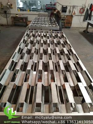 Good price 2.5mm thickness powder coated aluminum facade panel with custom patterns for curtain wall decoration online