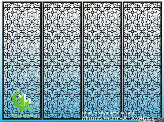 Good price 2mm Thickness Powder Coated Aluminum Hollow Wall Panel with Custom Patterns for Facade Cladding online