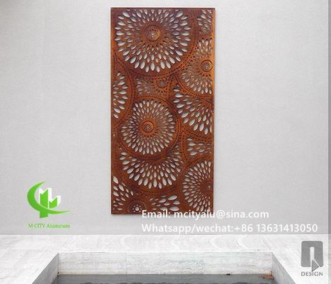 Good price 2mm Thick Powder Coated Aluminum Wall Panel for Perforated Facade Cladding with Custom Patterns online