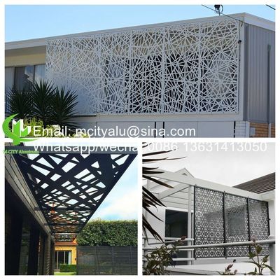 Good price Customizable Patterns Aluminum Perforated Panel with Powder Coated Finish and 1.5-10mm Thickness for Facade and Fence online