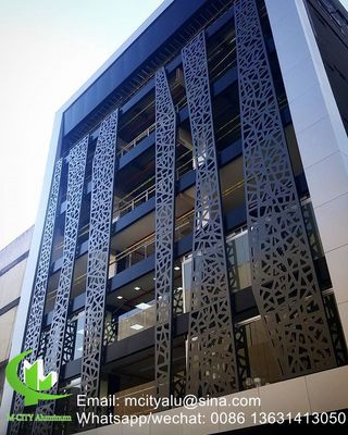 Good price 3mm Thickness Aluminum Perforated Panel with Powder Coated Surface and Customizable RAL Colors for Facade Cladding online