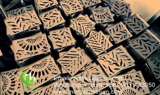 Good price Customized RAL Colors Powder Coated Aluminum Cladding Panel with 1.5-10mm Thickness for Facade and Curtain Wall online