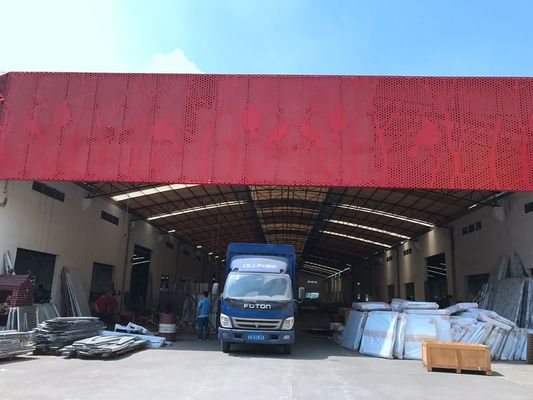 Good price Custom Art Patterns Perforated Aluminum Panel with Powder Coated Surface for Facade Cladding in 1000x2000mm Standard Size online
