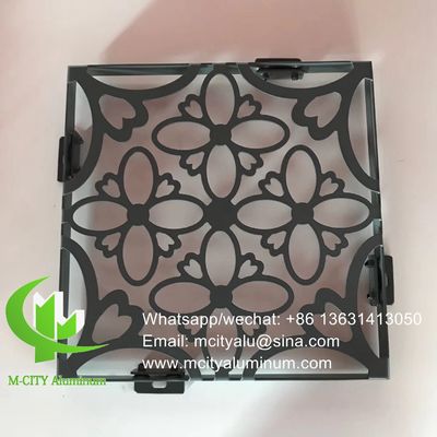 Good price 2.5mm Thickness Powder Coated Aluminum Veneer Sheet with Custom Patterns for Facade Cladding online