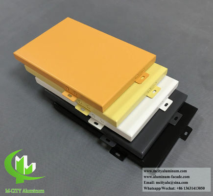 Good price Powder Coated Aluminum Solid Panel Facade Cladding 1200x2400mm with Perforated Design online