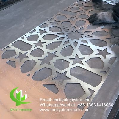 Good price Arab Design Aluminum Facade Panel 2.5mm Thickness Powder Coated for Curtain Wall Decoration online
