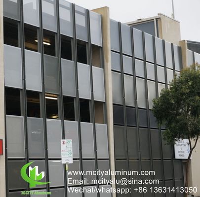 Good price Powder Coated Perforated Aluminum Panel with Customizable RAL Colors and CNC Turret Punching for Facade Cladding online