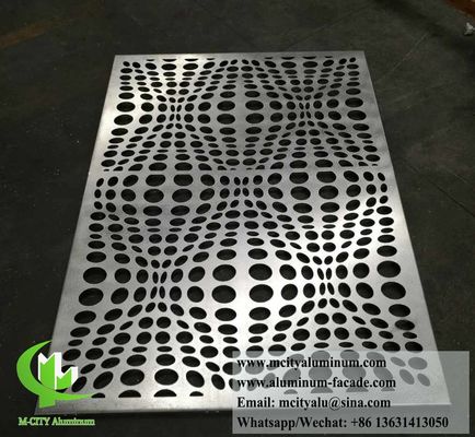 Good price Powder Coated Perforated Metal Sheet Aluminum Exterior Interior Decoration online