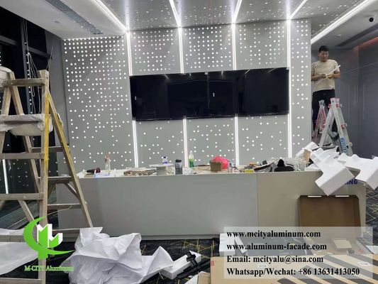 Good price Architectural Metal Cladding Panels Aluminum Sheet Perforating Screen online