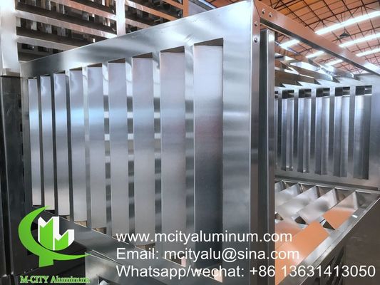 Good price Custom Size Powder Coated Perforated Aluminum AC Cover for Facade Decoration online