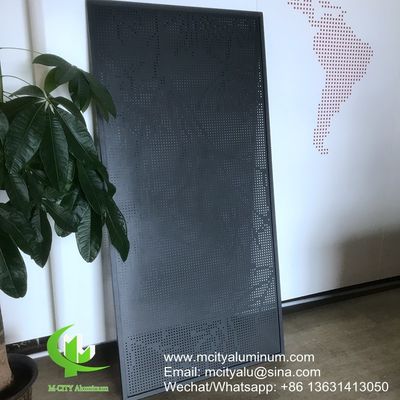 Good price PVDF Coated Perforated Aluminum Panel for Facade Cladding with Customizable Patterns and 1000x2000mm Standard Size online