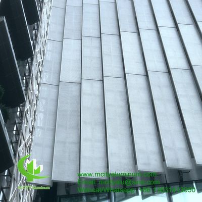 Good price PVDF Paint Perforated Aluminum Panel with Customizable Size and Laser Cutting for Facade Cladding online