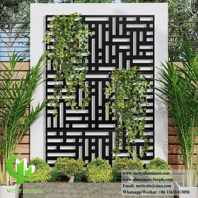 Good price Powder Coated Laser Cut Aluminum Panel with Customizable Patterns for Facade Cladding in 1200x2400mm online