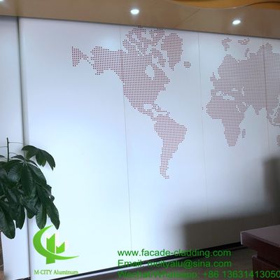 Good price Powder Coated Perforated Aluminum Panel with Custom RAL Colors for Facade Cladding in 1000x2000mm Size online
