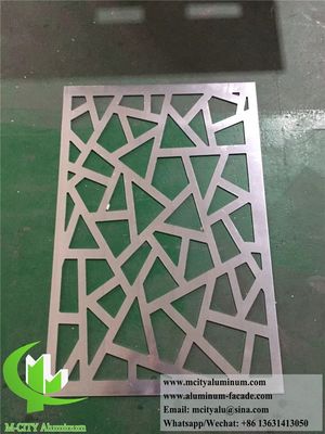 Good price Customizable Colors and Powder Coated Perforated Aluminum Panel for Facade Cladding in 1200x2400mm online