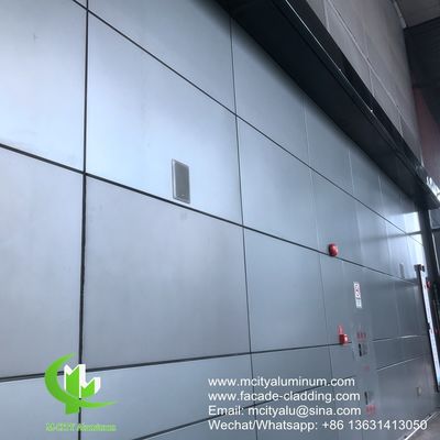 Good price Metal aluminum facade curtain wall aluminum solid panel for facade cladding online
