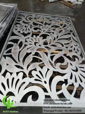 Good price Powder Coated Laser Cut Aluminum Panel with Customizable RAL Colors and 3mm Thickness for Facade Cladding online