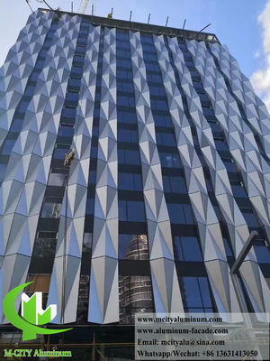 Good price Powder Coated Solid Aluminum Wall Panel with 1200x2400mm Size and Perforated Design for Facade Cladding online