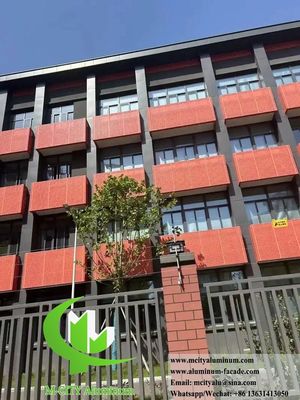 Good price Powder Coated Aluminum Cladding Panels with Customizable Patterns in 1000x2000mm Size for Exterior Decoration online