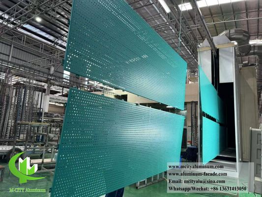 Good price Powder Coated Perforated Aluminum Facade Panel for Architectural Decoration with Customizable Size online