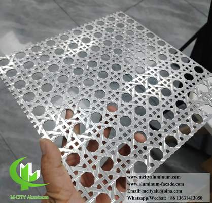 Good price Aluminum Alloy Woven-Look Perforated & Carved Sheets (3003-H14) online