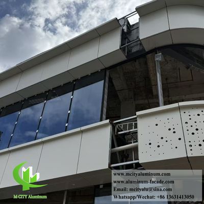 Good price Architectural Metal Cladding Panels Aluminium 3003 3mm PVDF online
