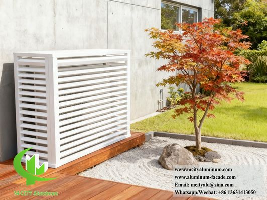 Good price 3mm Aluminum Air Conditioner Cover with Powder Coated Surface and Customizable Dimensions for Heat Pump and Pool Protection online
