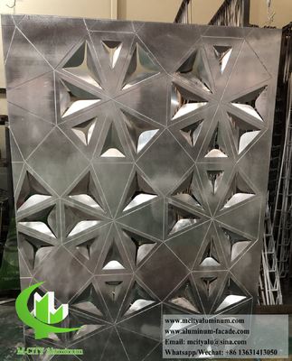 Good price 3D laser cut aluminum sheet metal screen for wall facades online
