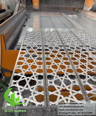 Good price MASHRABIYA DESIGN Aluminum Screen With Laser Cut Pattern online