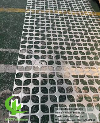 Good price perforating  Metal Screen Aluminum Sheet With Decorative Pattern online
