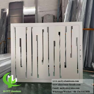 Good price Aluminum Fence Panel Lattice Decoration Exterior Gate Door online