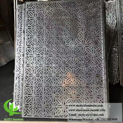 Good price 3mm Thickness Powder Coated Perforated Aluminum Facade with Customizable Patterns for Architectural Screen Panel online
