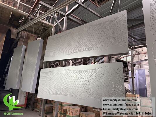 Good price Custom Gradient Perforated Aluminum Facade Cladding & Screen Panels online